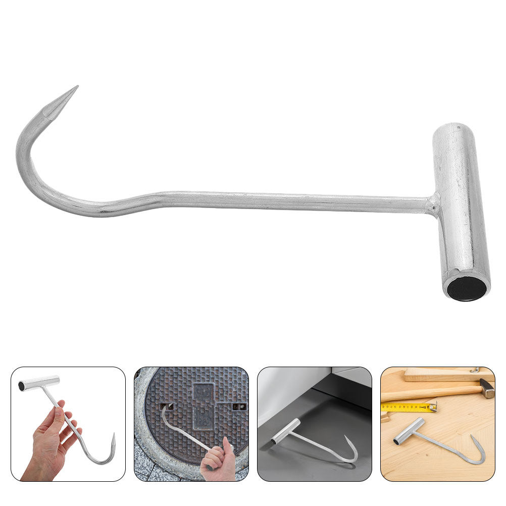 Manhole Cover Lifting - Outil de levage en métal robuste