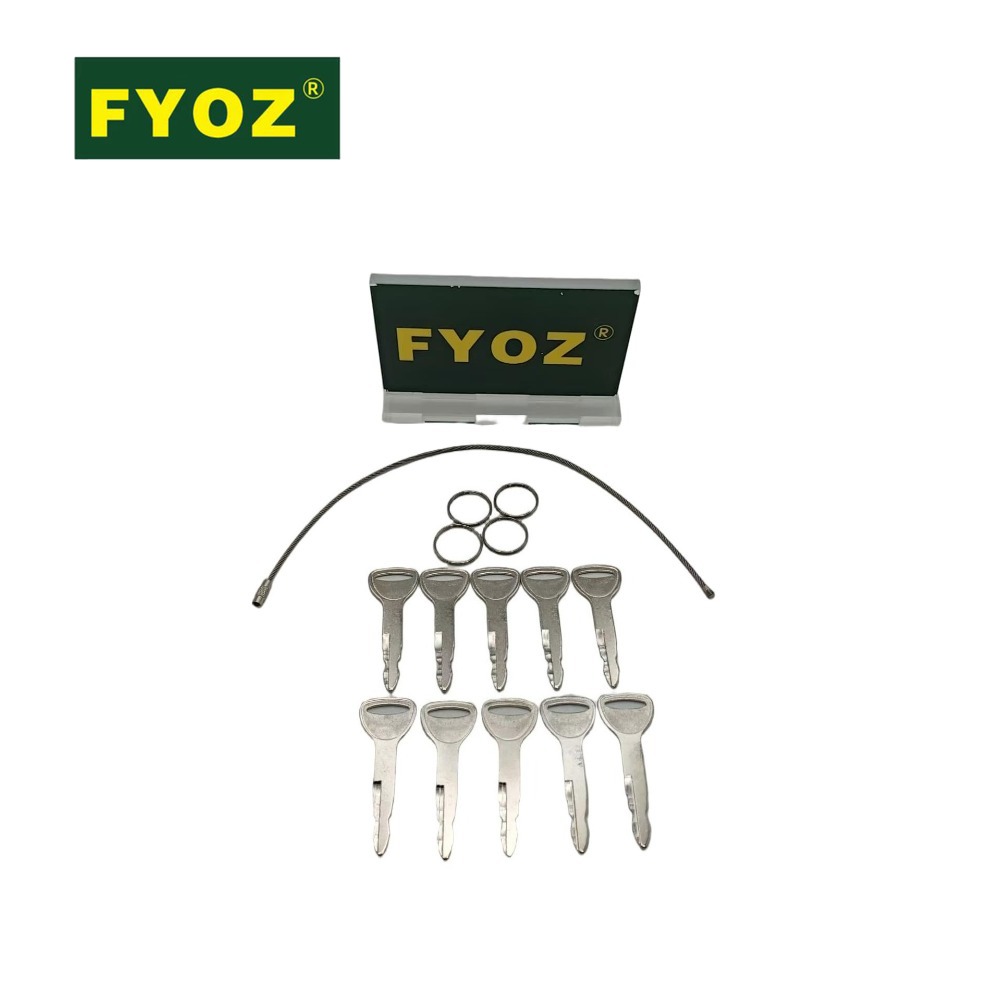 Heavy Equipment Forklift - 10 pièces A62597 Clé 57591-23330-71 pour