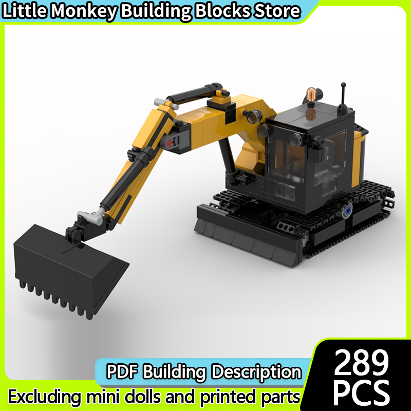 Heavy Equipment Lego - Modèle de voiture urbaine MOC, briques