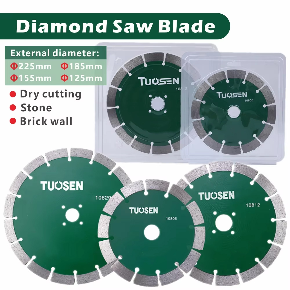 Brick Cutting Saw - Lame de scie diamantée 125/155/185/225mm, disque