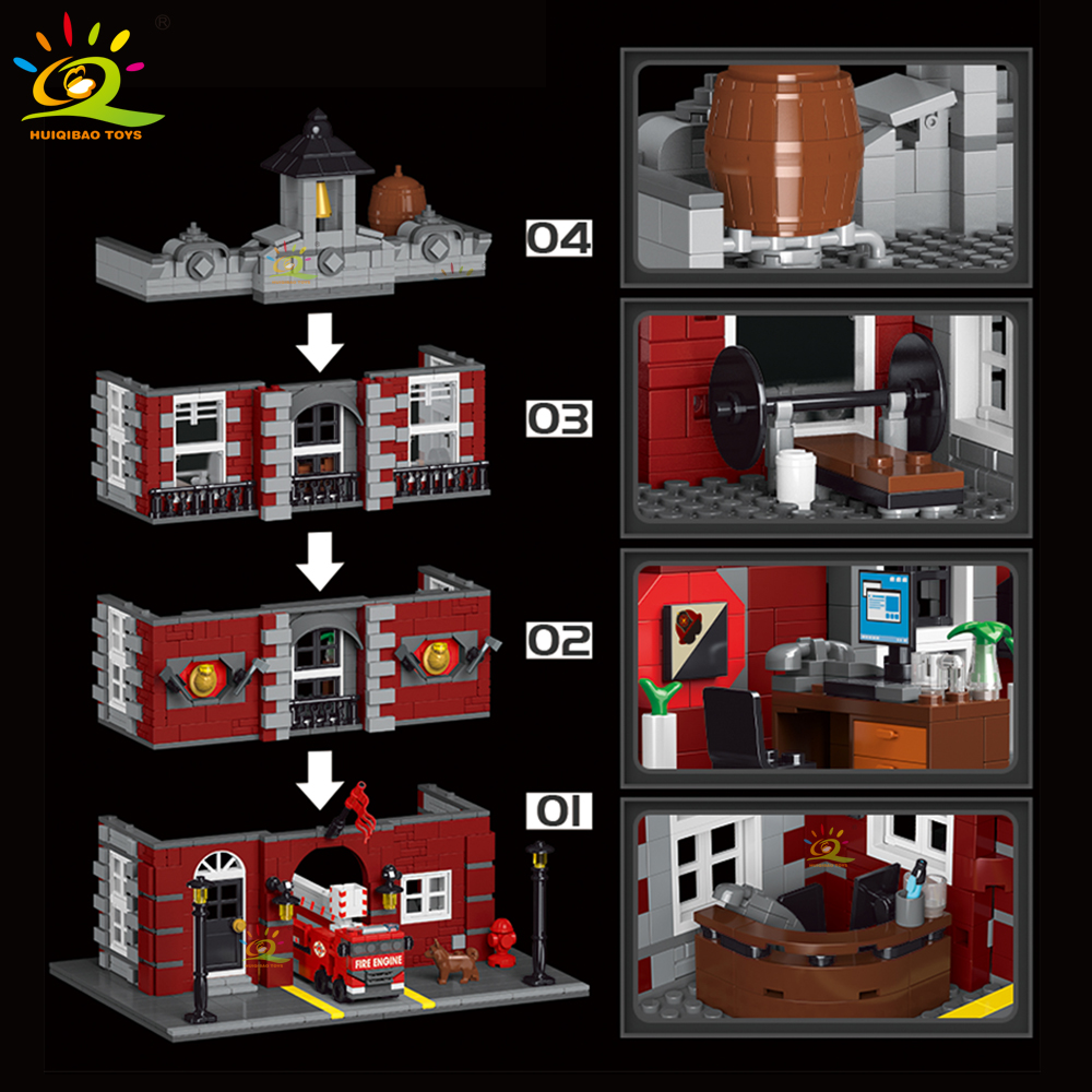 HUIQIBAO 1823 pièces MOC Stati - Heavy Equipment Lego avis et prix