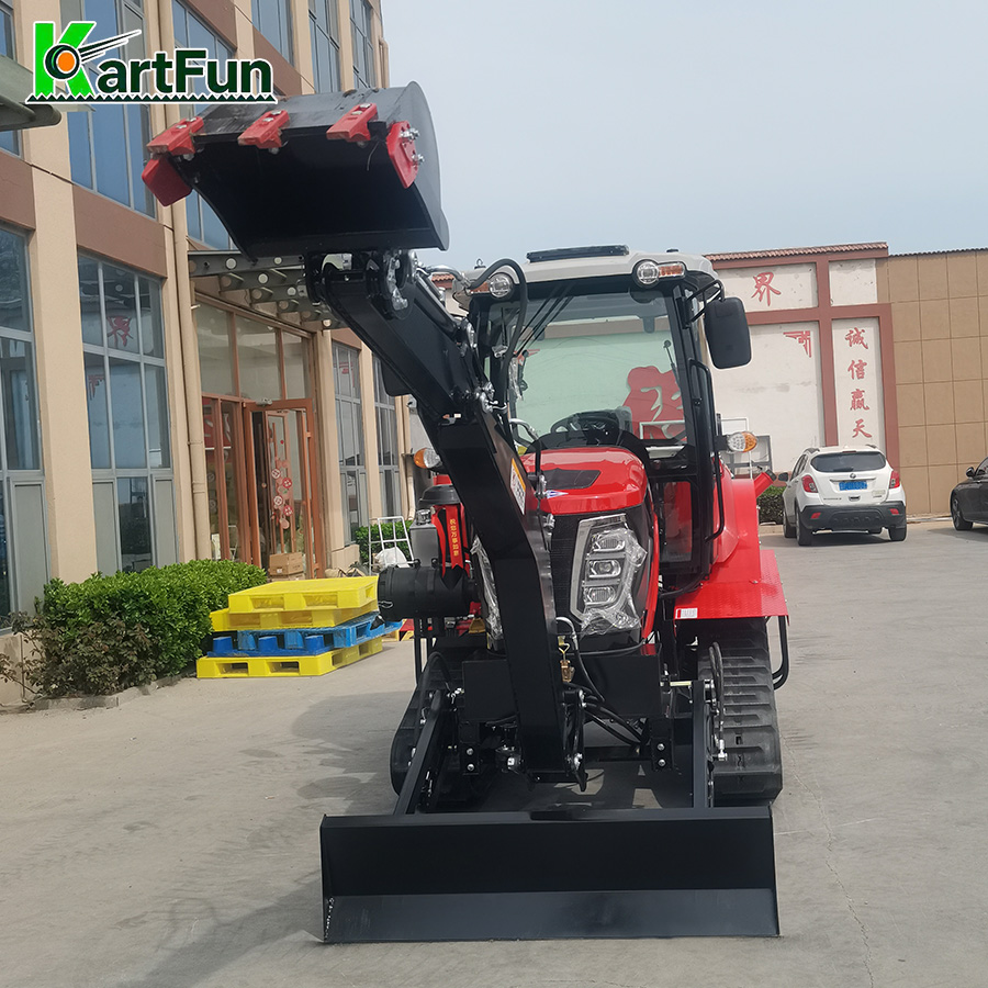 Tracteur à chenilles robuste p - Tractor Backhoe avis et prix
