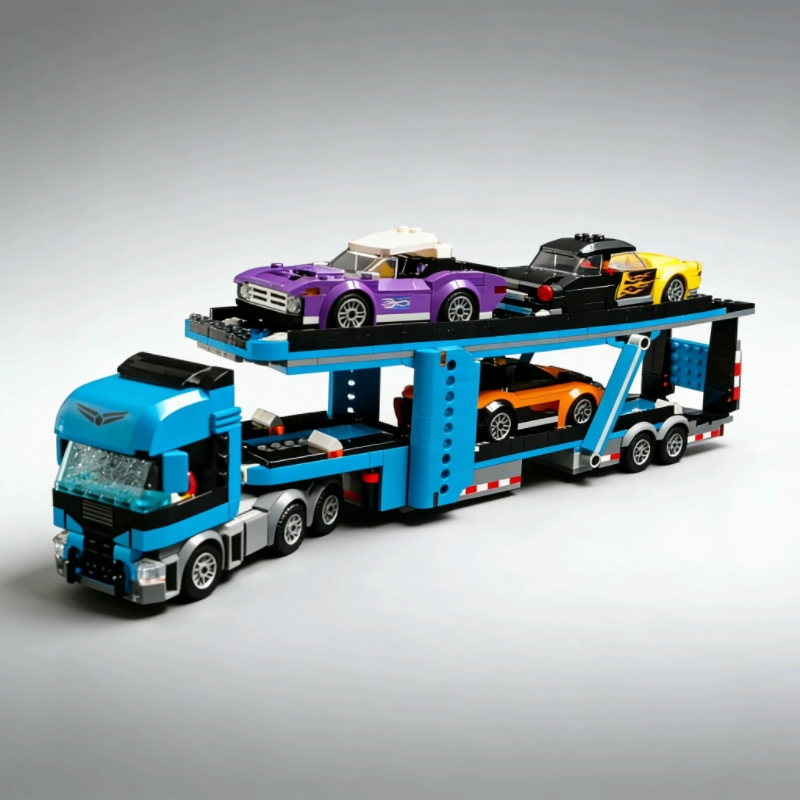 Camion de transport de voiture - Heavy Equipment Lego avis et prix