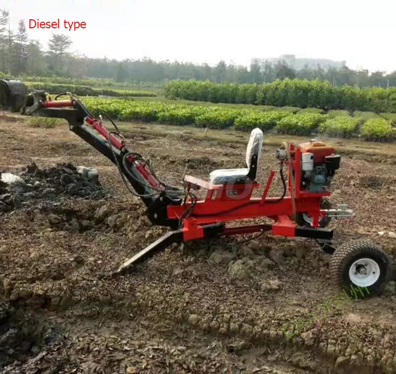 Mini-excavatrice araignée remo - Tractor Backhoe avis et prix