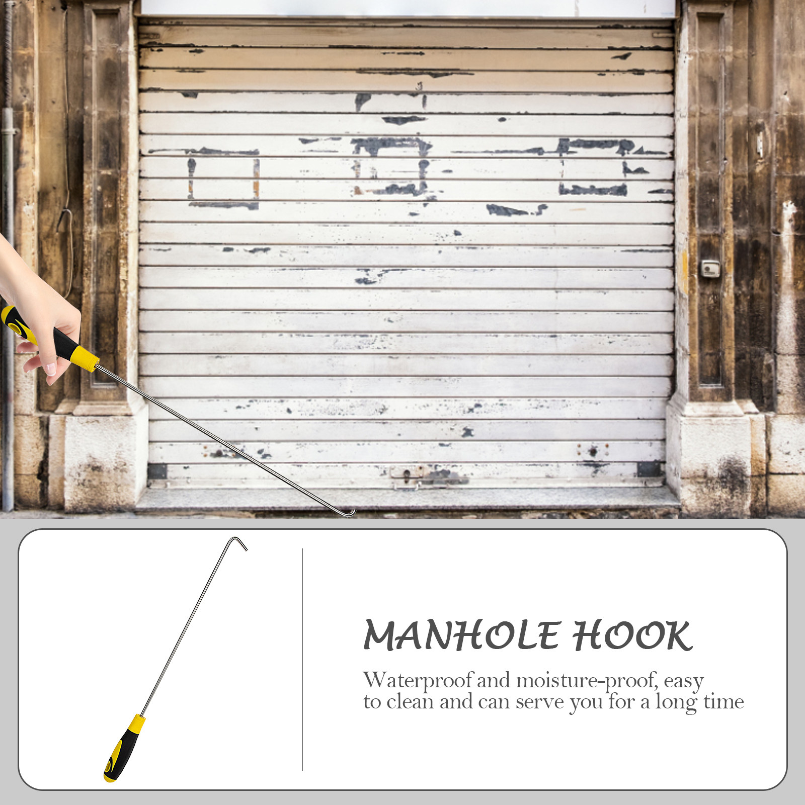 Crochet de levage pour couverc - Manhole Cover Lifting avis et prix