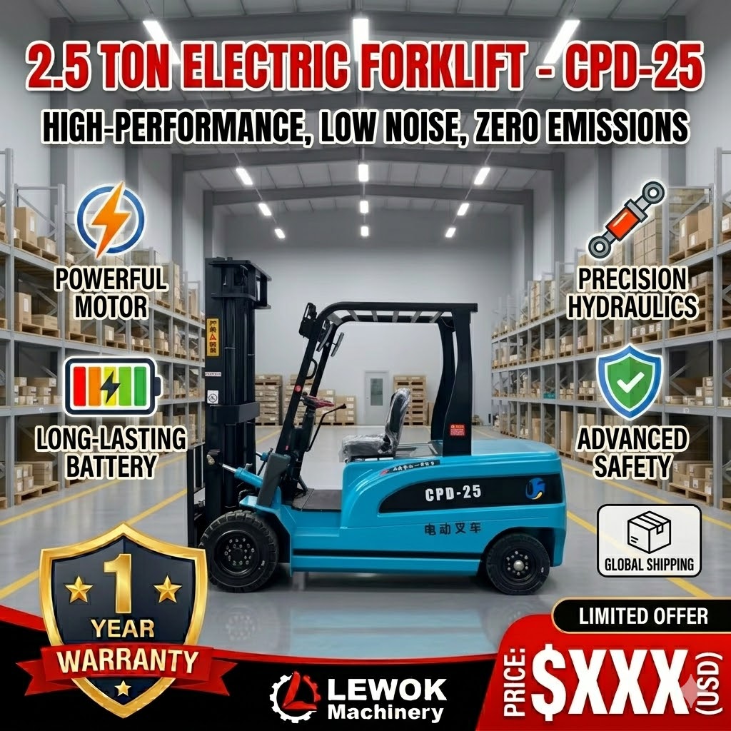 Chariot Élévateur Électrique T - Heavy Equipment Forklift avis et prix