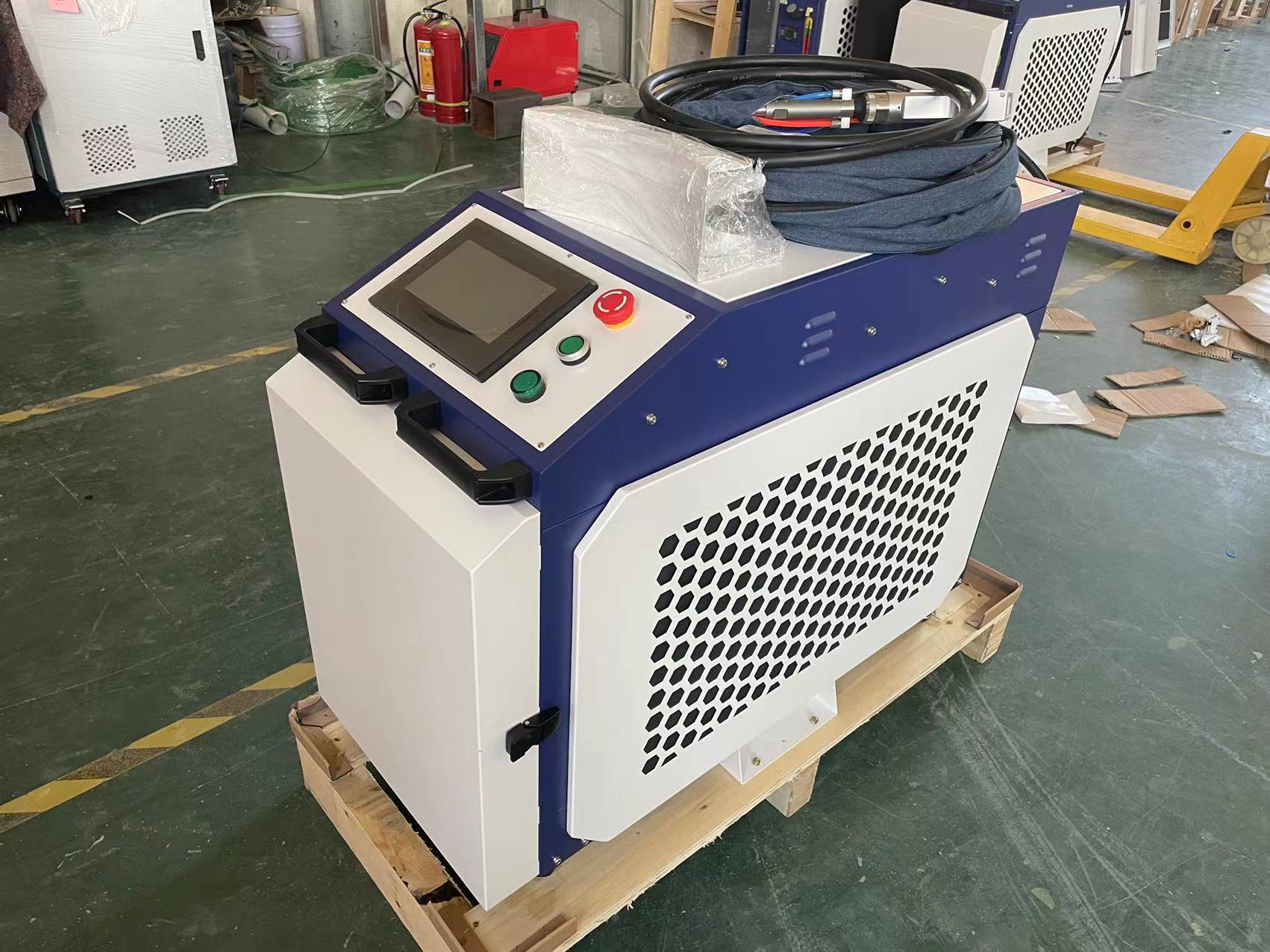 Soudeuse laser à fibre industr - Heavy Equipment Welder avis et prix