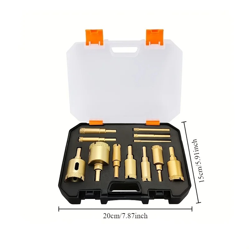 Kit de 12 forets diamantés et  - Brick Cutting Saw avis et prix