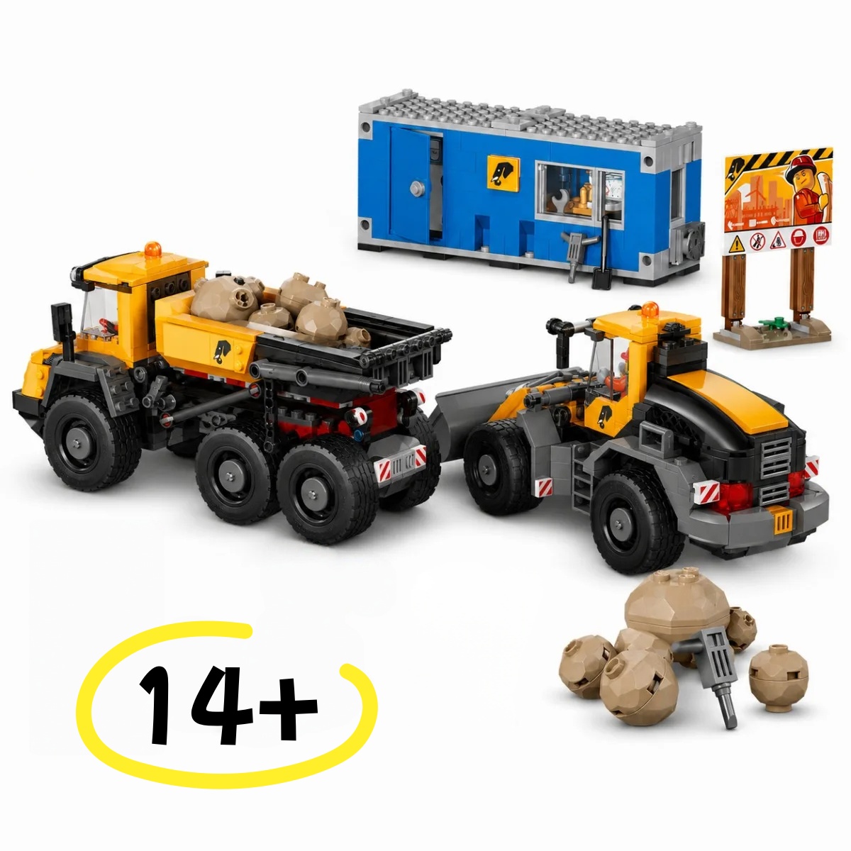 Nouveau en stock : 1132 pièces - Heavy Equipment Lego avis et prix
