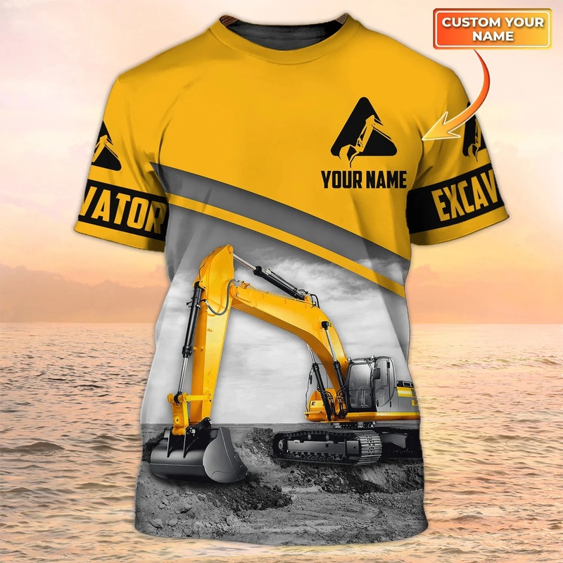 T-shirt personnalisé avec votr - Heavy Equipment Names And Pictures avis et prix